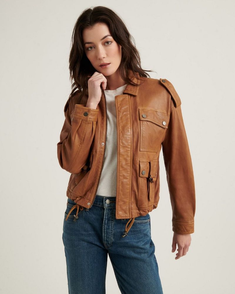 Women Iconic Brown Jacket