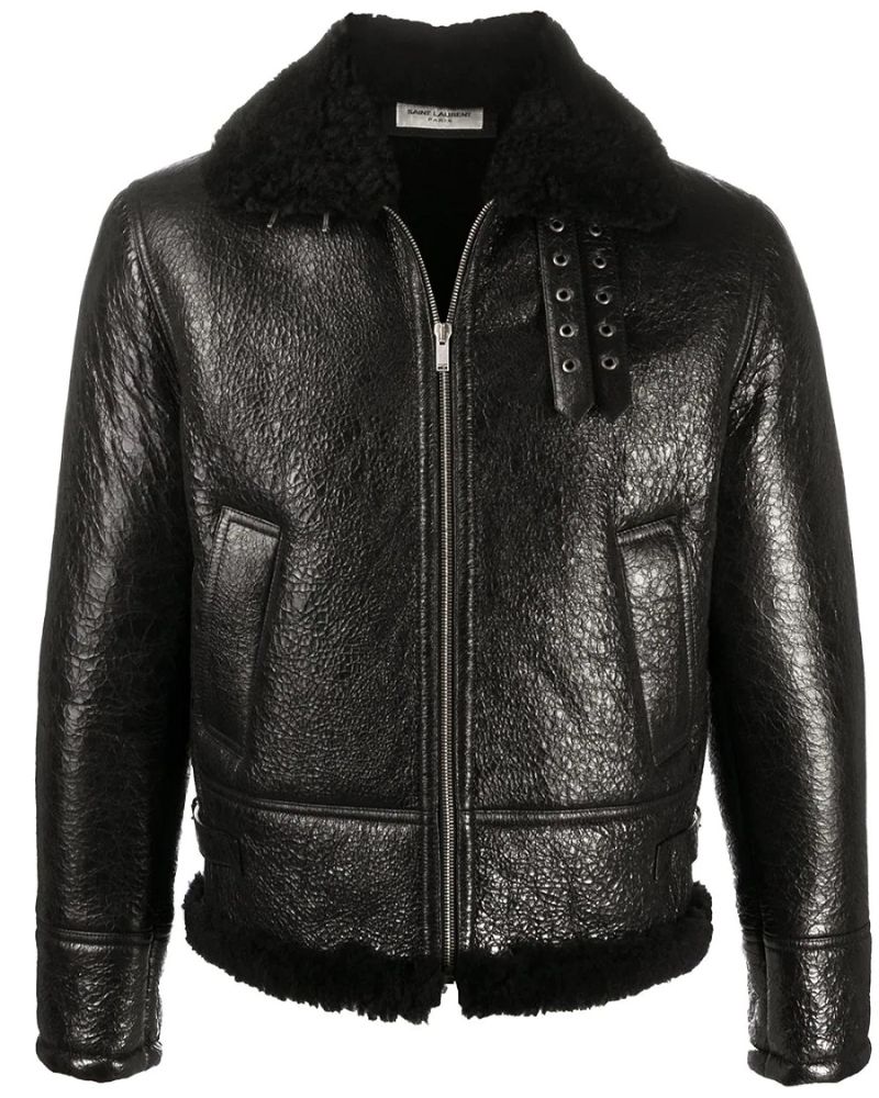 Buy trim Black jacket form Men