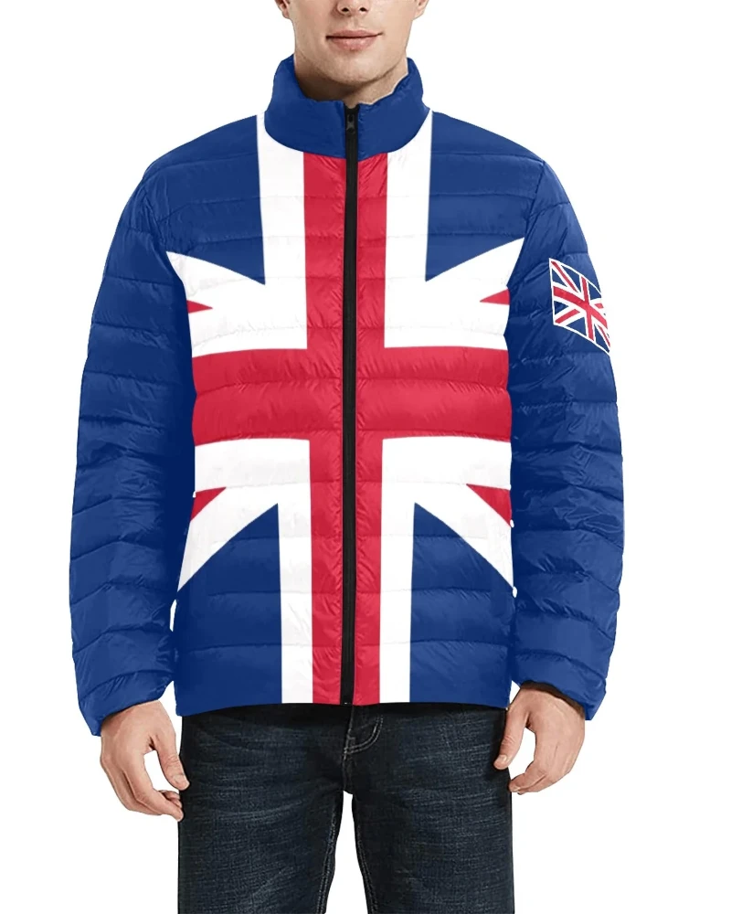  Union Jack Puffer Jacket British Flag Fashion