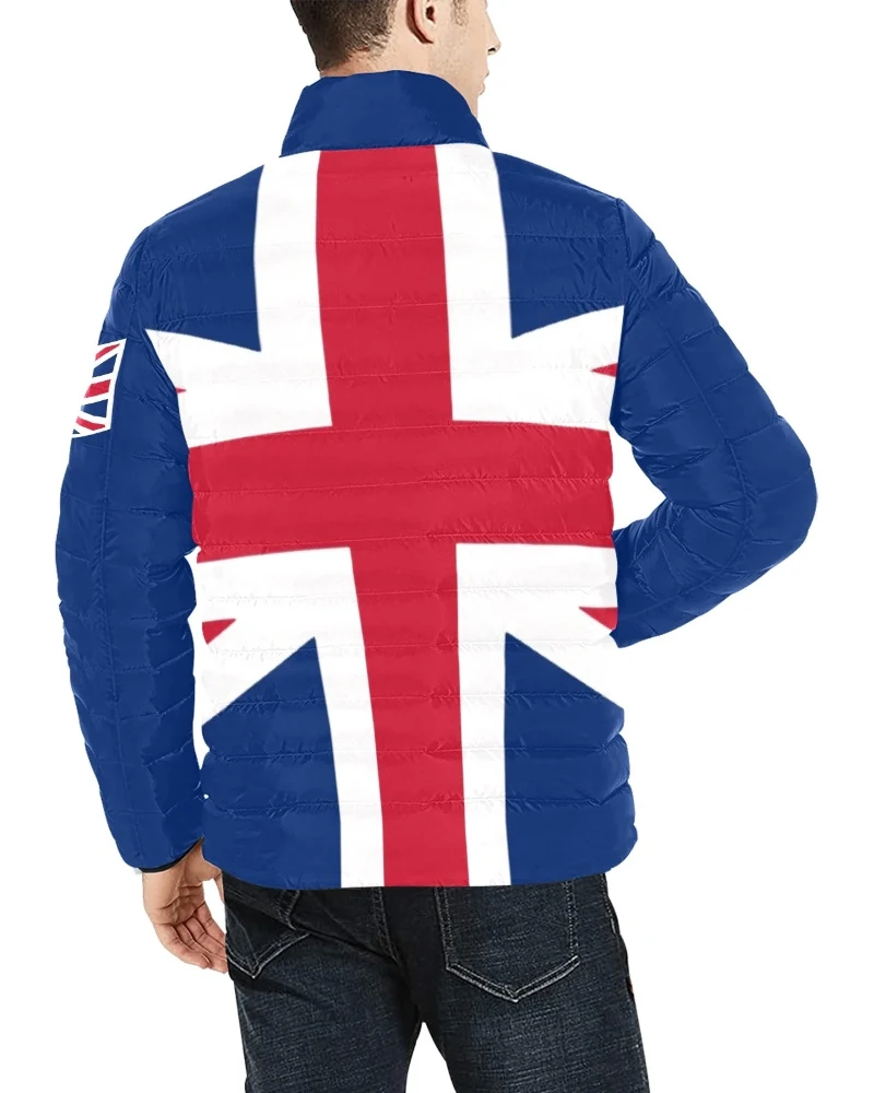  Union Jack Puffer Jacket British Flag Fashion