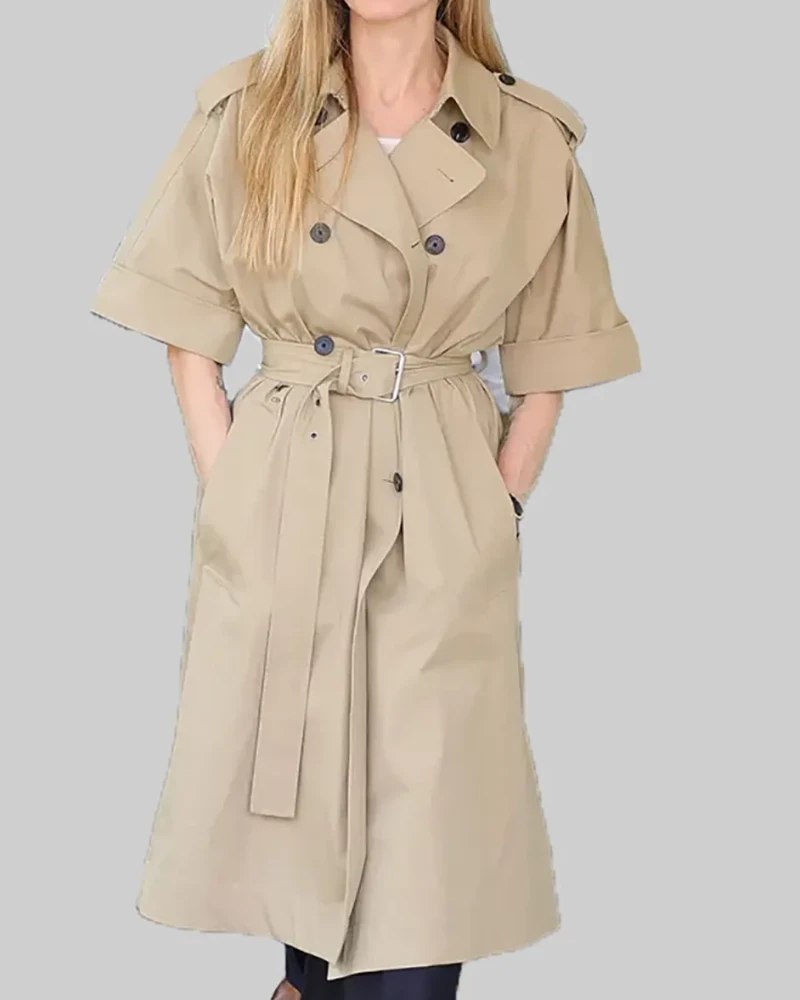 Angelina Jolie The Iconic Beige Trench