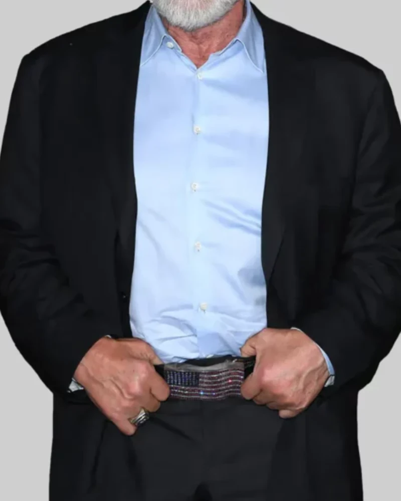 Get Arnold Schwarzenegger’s Signature Look with This Black Blazer
