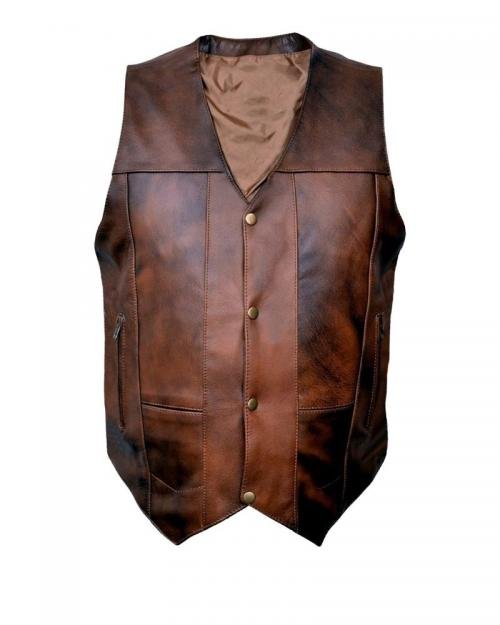Vintage Leather Vest