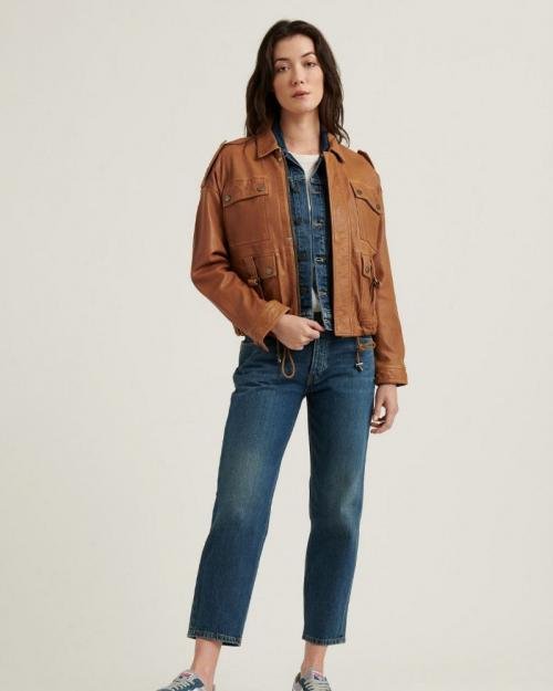 Women Iconic Brown Jacket