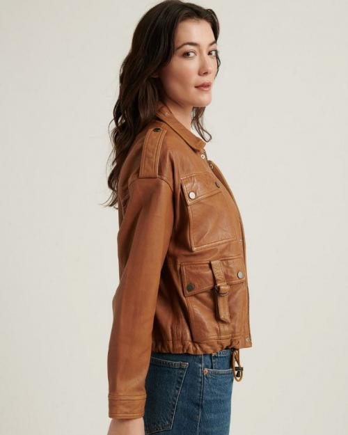 Women Iconic Brown Jacket