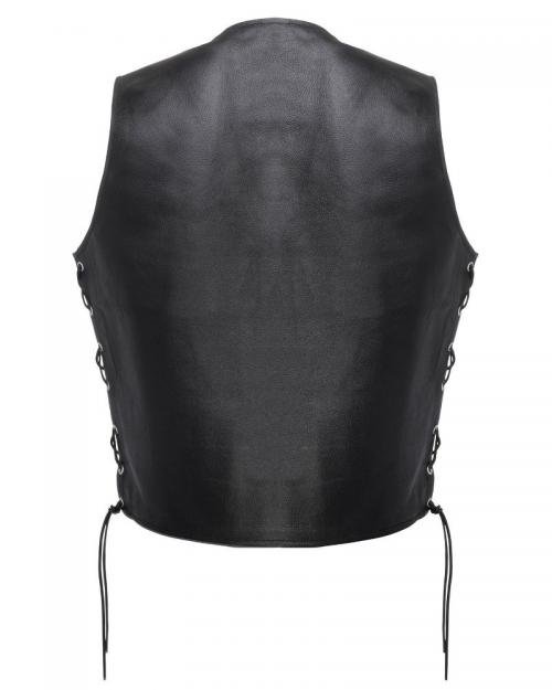 Shop Adjustable men Real Leather Vest