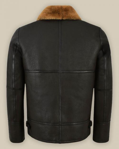 sale Shearling Traditional Jacket For Men