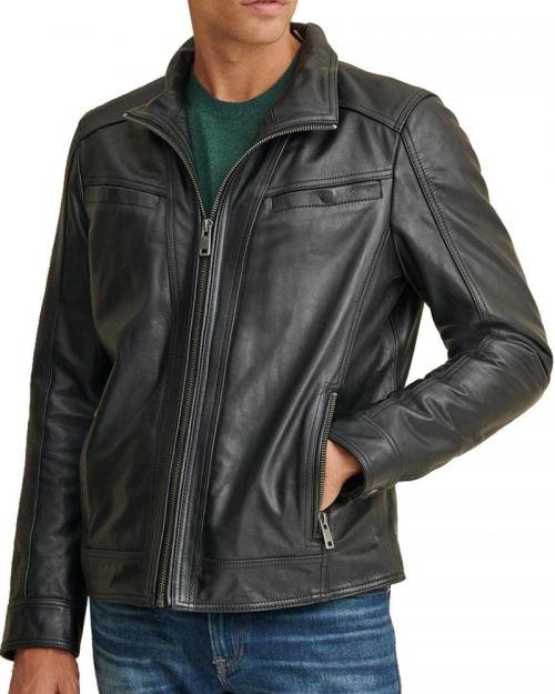 Men Vintage Leather Jacket