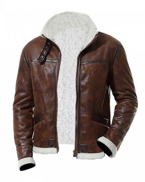 Shop Men Aviator B3 RAF Pilot Flight Jacket 