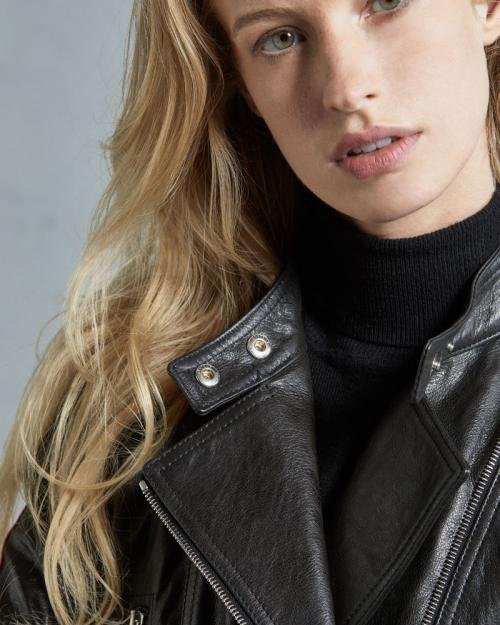 Trendy Women's Biker Jacket