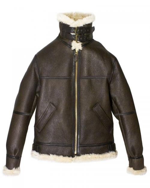 Men B3 Shearling Bomber Jacket