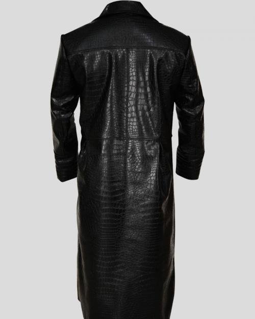 Desing Alligator Textured Coat