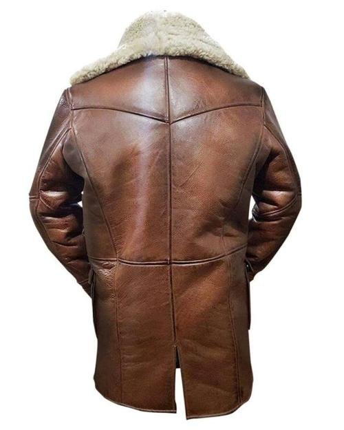 Bane in Dark Knight Rises Brown Winter Coat