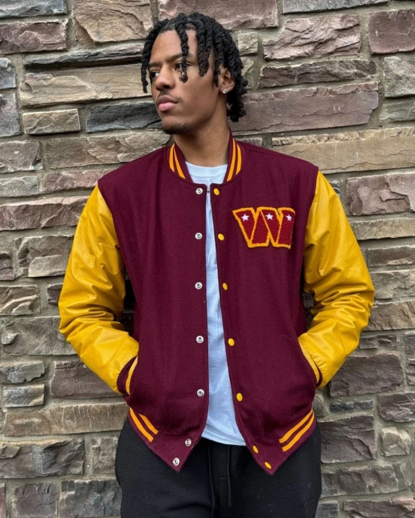 Washington Commanders Letterman Jacket
