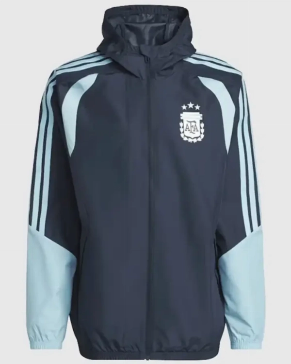 Argentina 2026 World Cup Hooded Football Jacket