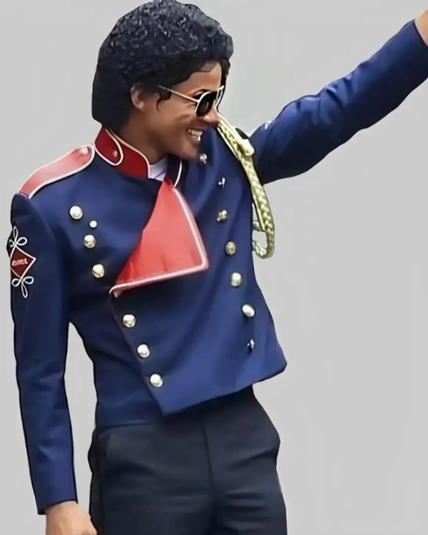 Michael Jackson Tribute Blue Jacket  Worn by Jaafar Jackson