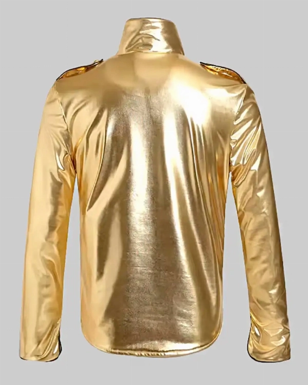 Premium Golden Tour Jacket  Legendary Concert Look