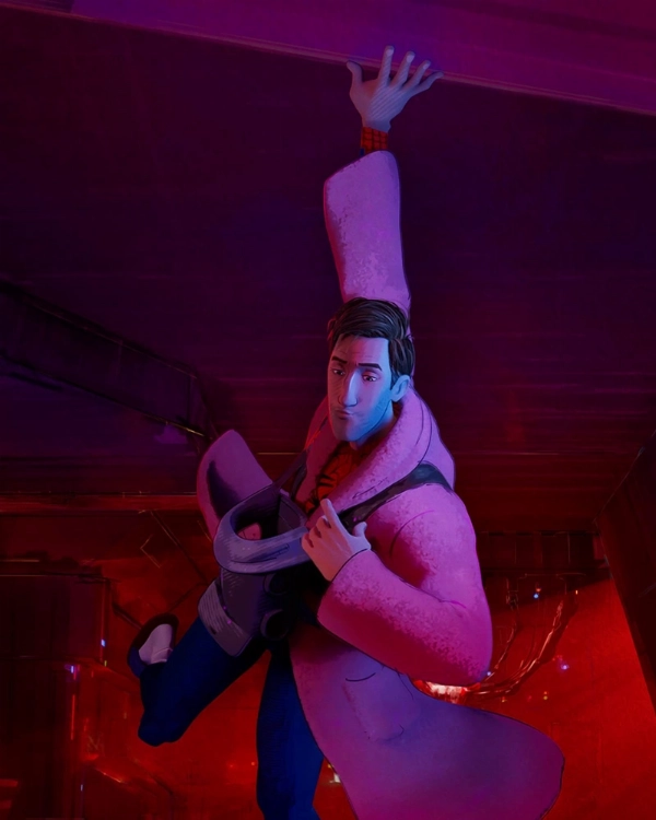 Movie-Inspired Pink Coat From The Spider-Verse Universe