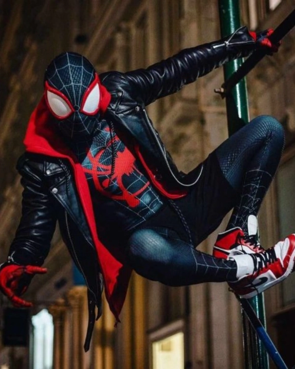 Trendy Miles Morales Jacket Inspired by Into The Spider-Verse