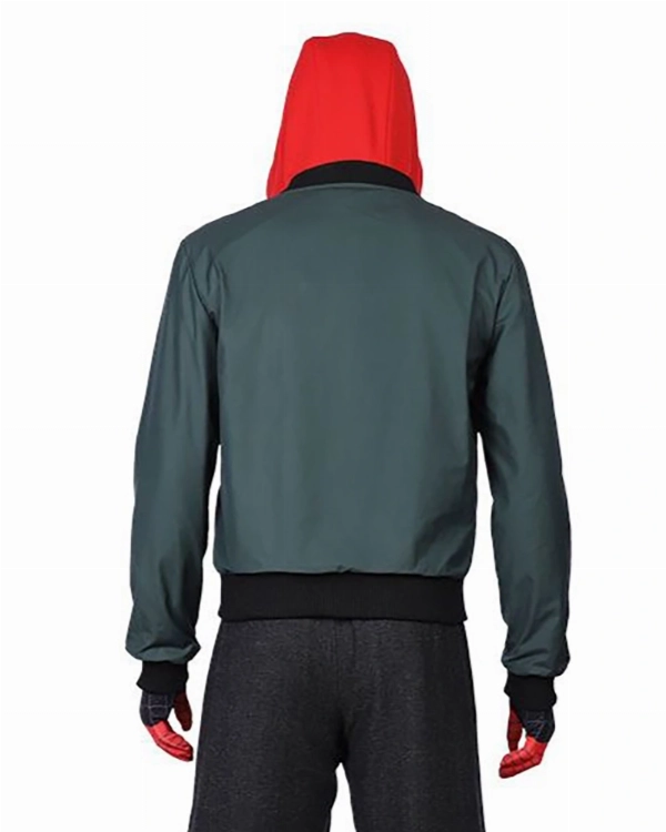 Official Spider-Man Miles Morales Leather Jacket  Spider-Verse Inspired