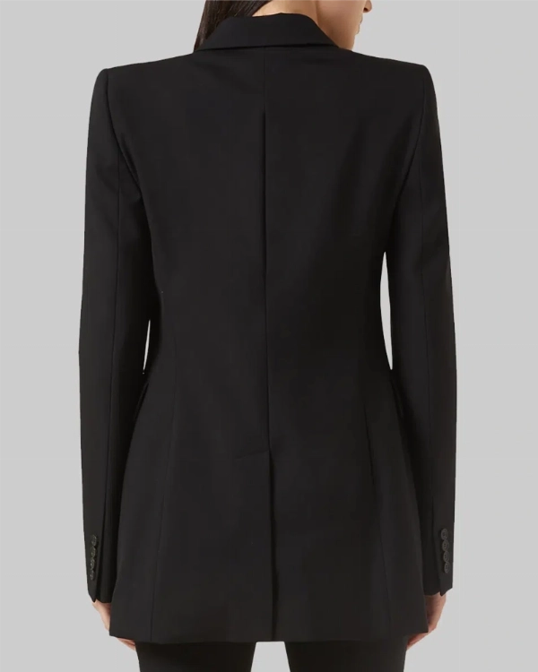 Miley Cyrus Celebrity Black Tailored Blazer for Women