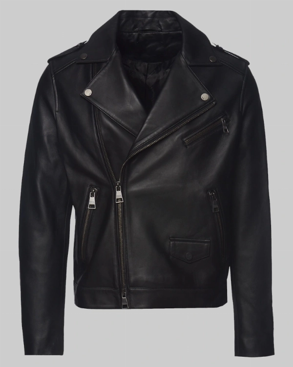 Ryan Gosling SNL Black Biker Jacket  Iconic Celebrity Style