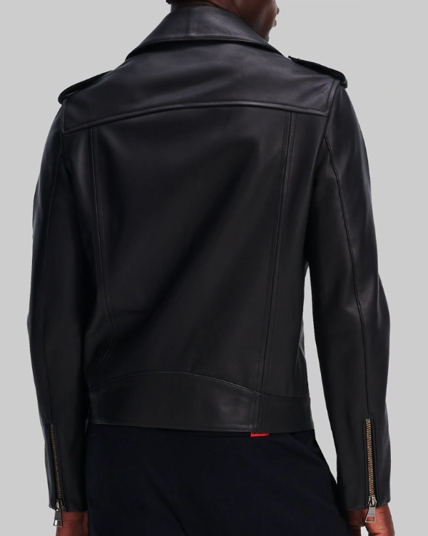 Replica Ryan Gosling Black Biker Jacket from SNL