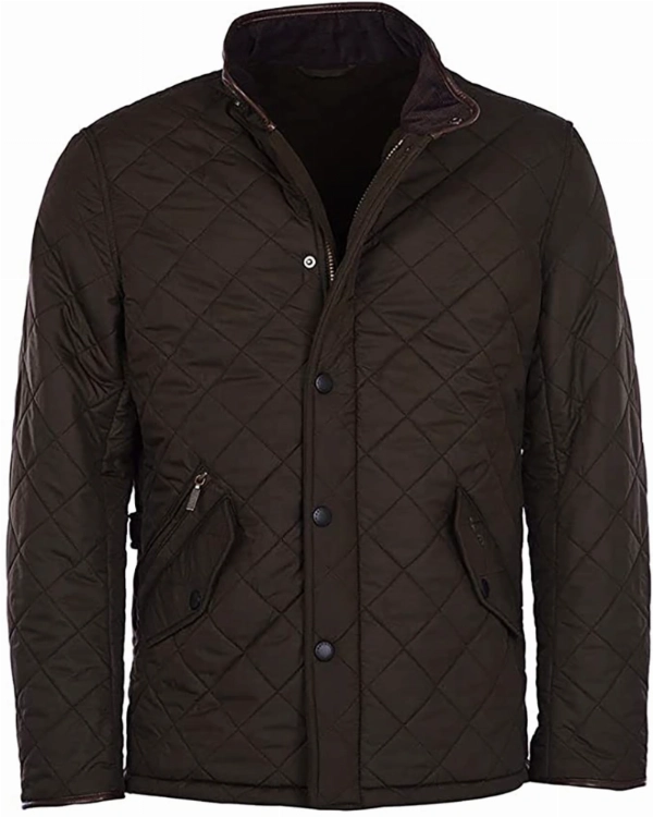 Men’s Gary Ranch Dark Brown Leather Jacket  Rugged Western Outerwear