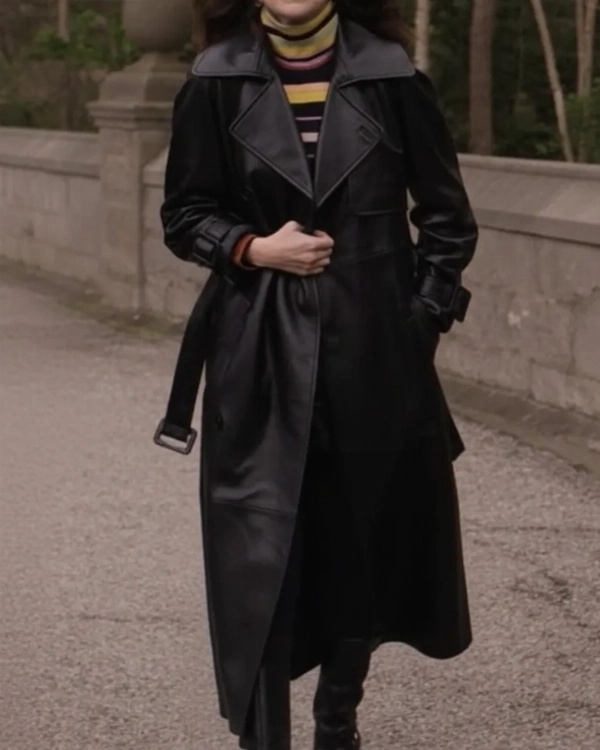 Chic Selena Gomez Trench Coat  Only Murders Inspired Fashion