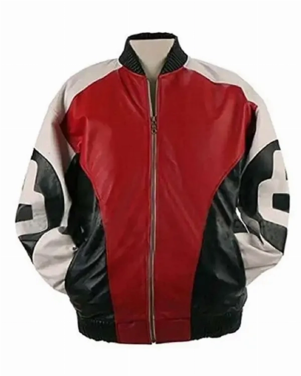 Retro 8 Ball Bomber Jacket  Iconic Logo Design