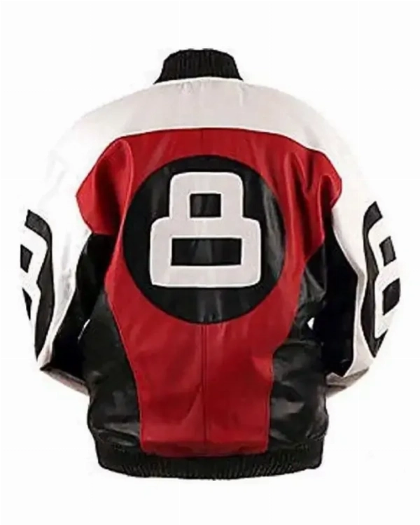 Stylish 8 Ball Logo Bomber Jacket  Modern Urban Wear