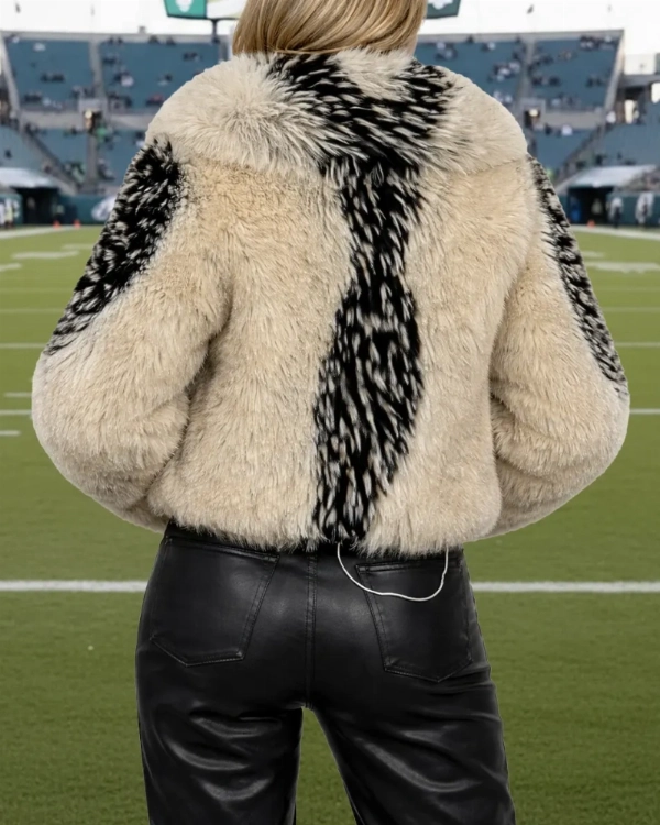 Erin Andrews Signature Fur Coat Replica  Elegant Women’s Outerwear
