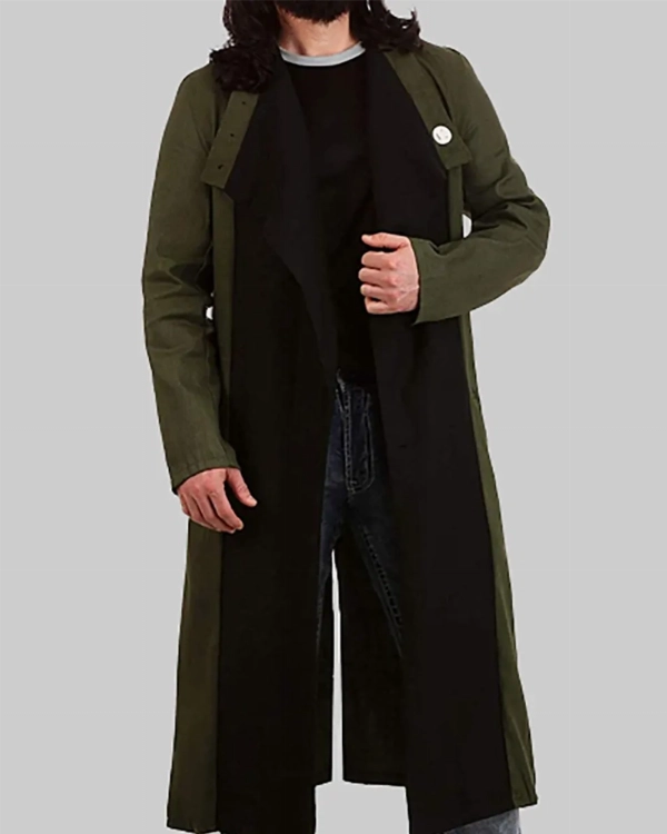 Men’s Silent Bob Trench Coat  Stylish Long Coat For Fans