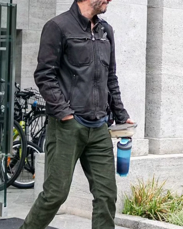 John Wick 4 Keanu Reeves Premium Black Costume Jacket
