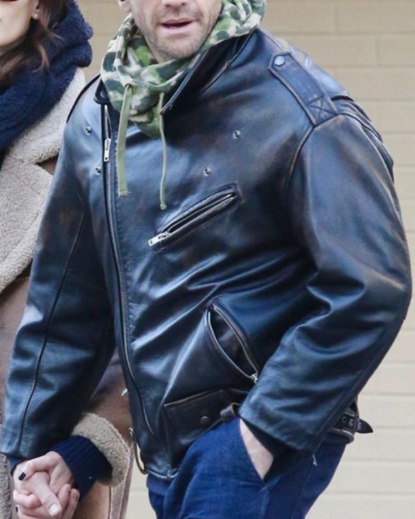 Men’s Jake Classic Leather Jacket  Everyday Stylish Outerwear