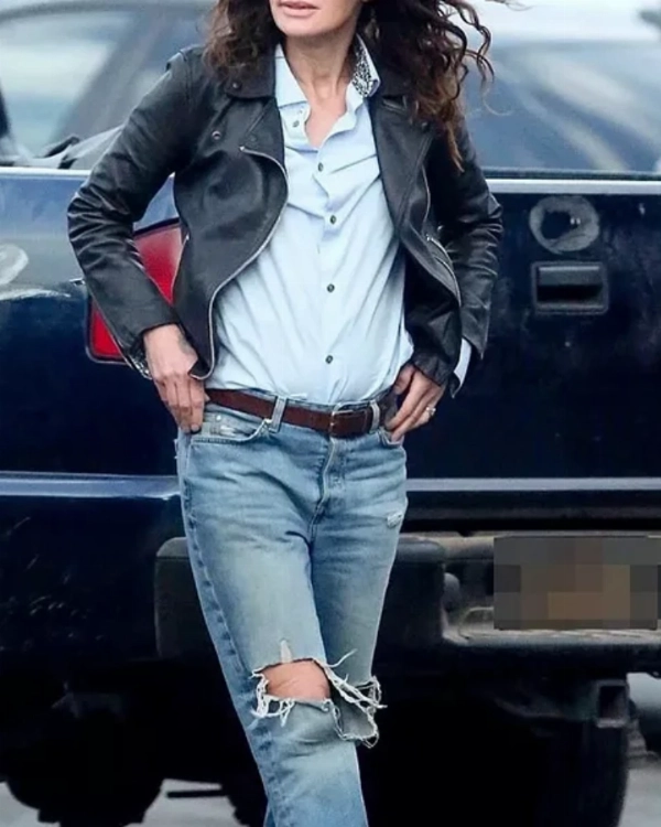 9 Bullets Movie Inspired Lena Headey Black Jacket