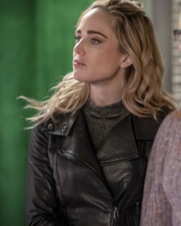 Sara Lance Arrow Series Premium Black Jacket Outfit