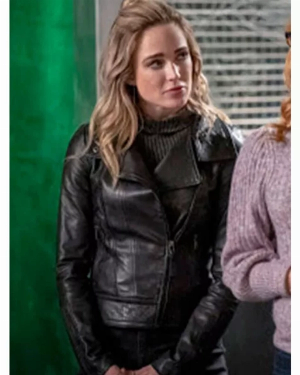 Arrow TV Series Sara Lance Stylish Leather Jacket