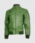 Expressive Green Bomber Jacket Customer Review