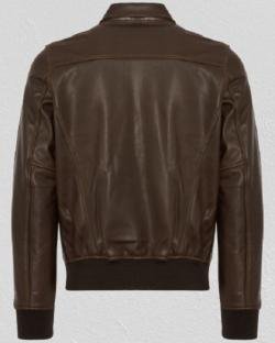 Trendy Mne Lambskin Leather Flight Jacket