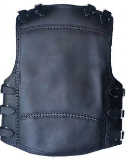  Heavy Duty 3MM Thick A Grade Cowhide Leather Motorcycle Club Vest