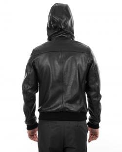 Hooded Bomber Jacket Men