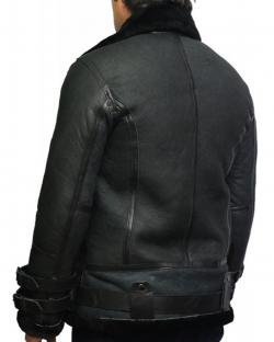 Shop B3 WWII Bomber Flying Cockpit Sheepskin Pilot Aviator Leather Jacket