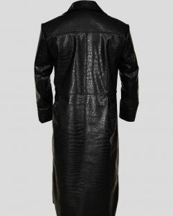 Desing Alligator Textured Coat