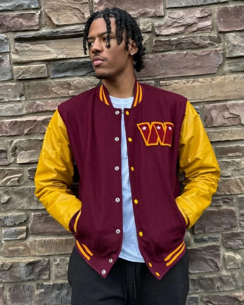 Washington Commanders Letterman Jacket