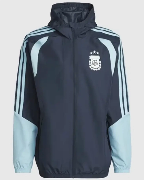 Argentina 2026 World Cup Hooded Football Jacket