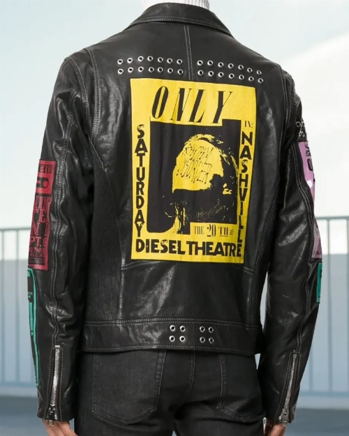 Bloody Valentine Megan Fox Black Biker Leather Jacket for Women