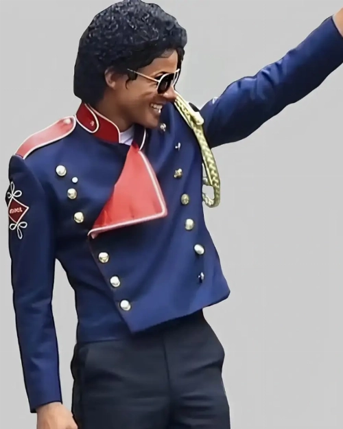 Michael Jackson Tribute Blue Jacket  Worn by Jaafar Jackson