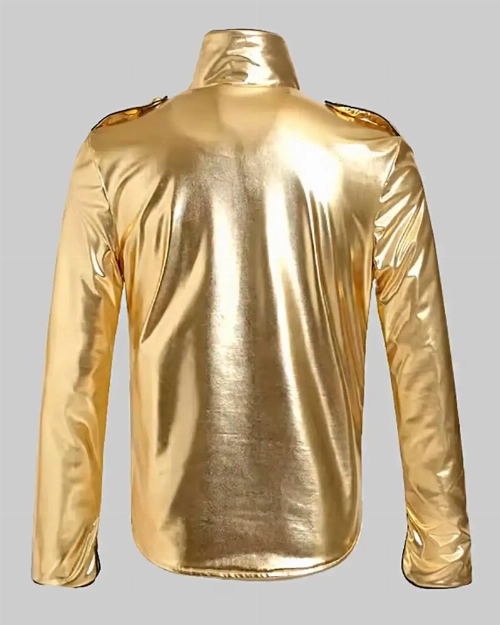 Premium Golden Tour Jacket  Legendary Concert Look