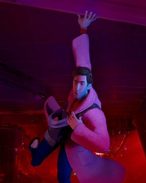 Movie-Inspired Pink Coat from the Spider-Verse Universe